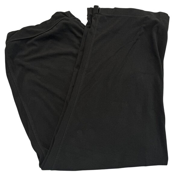 Gander Mountain Pants - Gander Mountain Womens  Size 2X Fleece Pants Black Drawstring Waist Lounge Pants